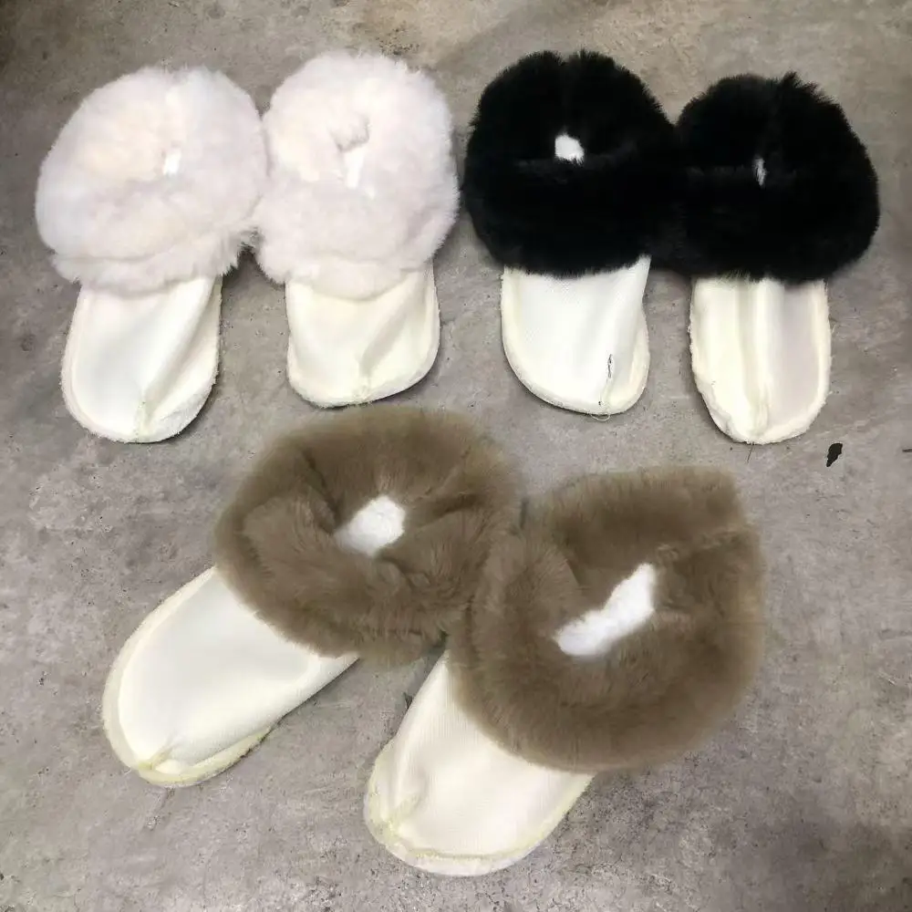 1 زوج الشتاء القابلة للإزالة أفخم بطانة رشاقته الأحذية الدافئة النعال الصلبة الأبيض الحراري الأسود النساء الرجال الشتاء أفخم نعل