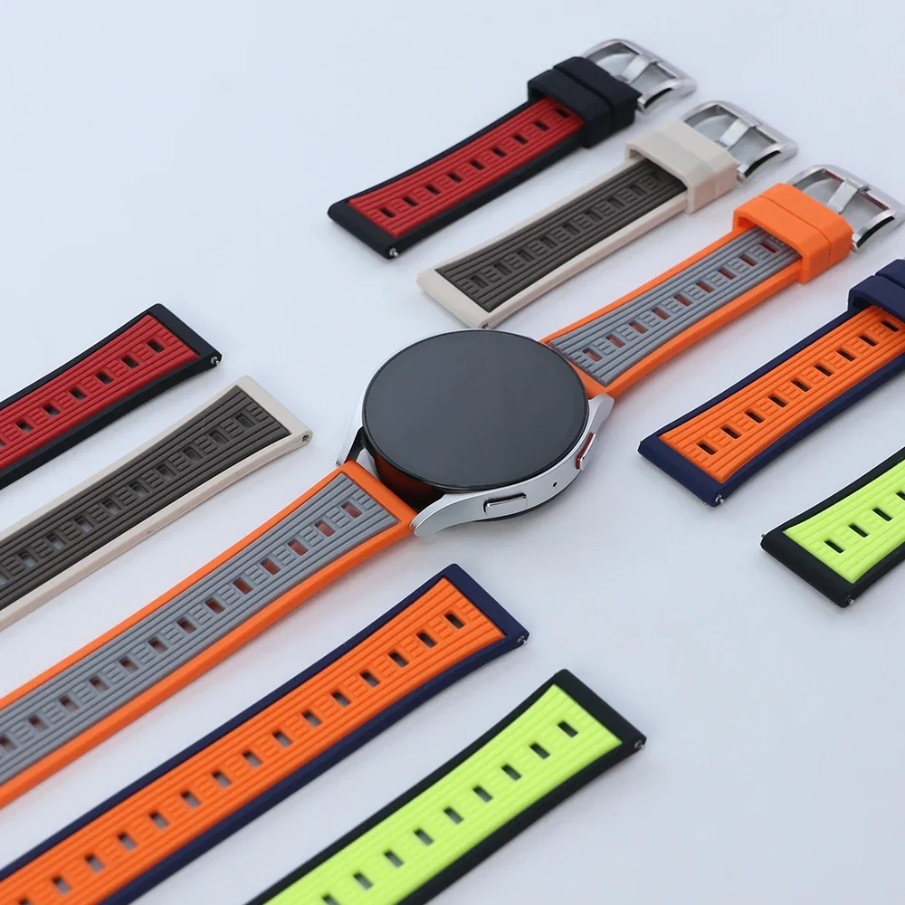 22 مللي متر 20 مللي متر سيليكون الفرقة ل Amazfit التوازن 2/نشط 2 مربع الرياضة حزام ل Amazfit Bip 6 5 3Pro/GTR GTS 4 3 2 2e حزام الساعات