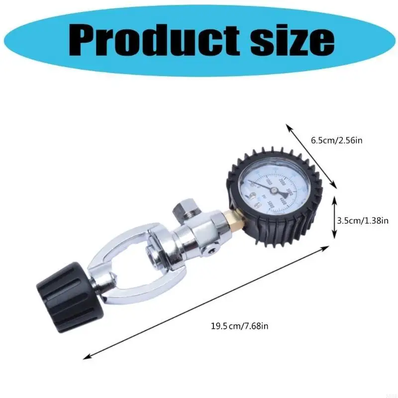 

K8GE Scubbas Diving Laign Diving Equipment, Проверка давления в воздушных баках для дайвинга с шкафами, дайвинг с ручкой