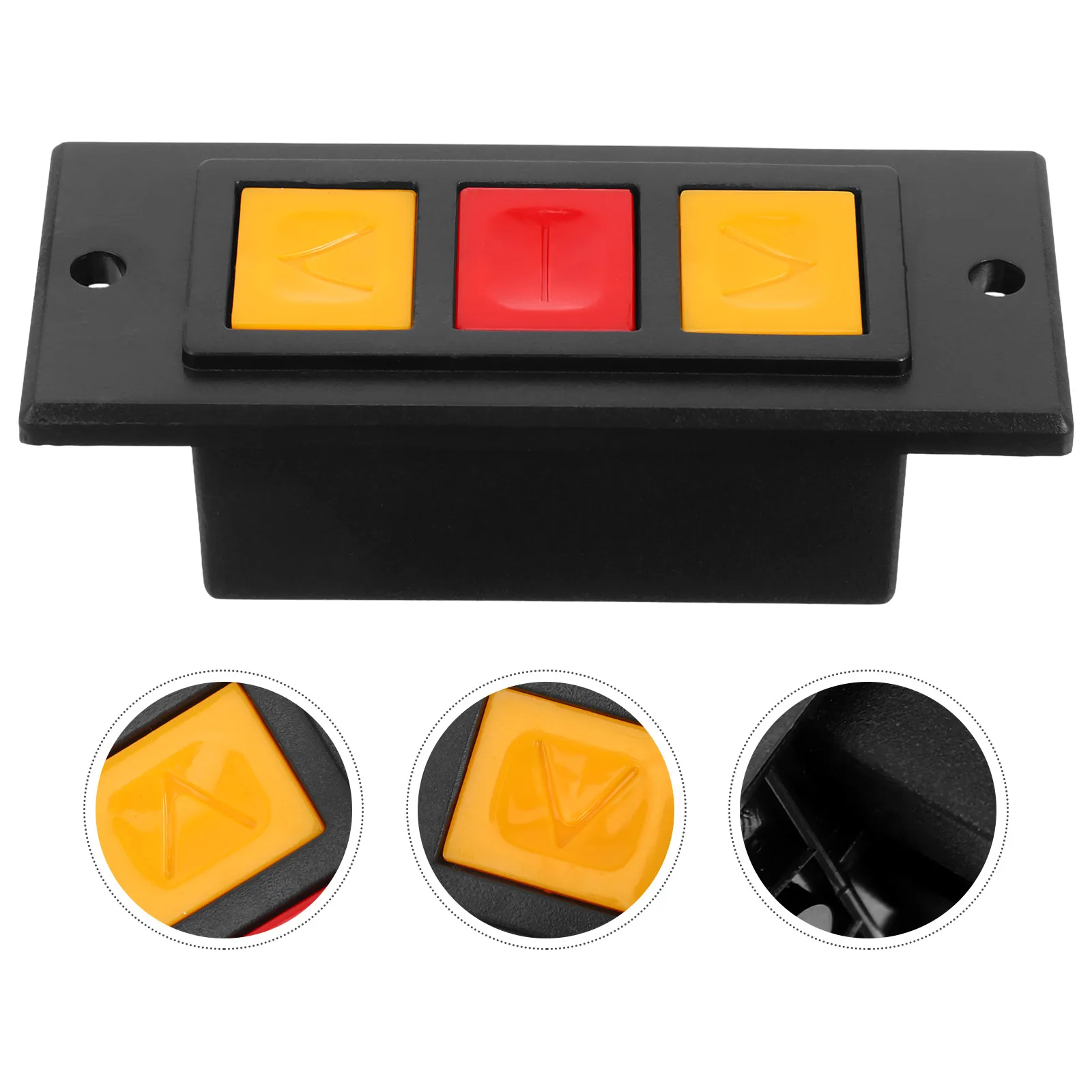 Electric Door Switch Roller Shutter Garage Opener Wall Mount Button Control Box Commercial Keypad Accessory Door Part