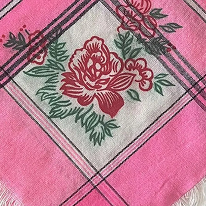 39BD Versatiles đi bộ đường dài Độ bền Khăn Phụ nữ Sọc Retros Phụ kiện Thời trang Phụ nữ Phụ nữ