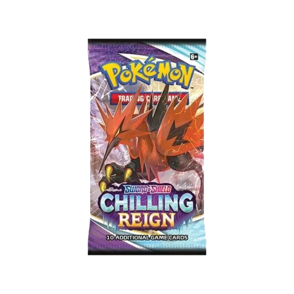 Sword Shield Chilling Reign TCG Booster Box English Trading Cards Anime Collection Calyrex Gifts Toy for Kids Boys Girls Set Hot