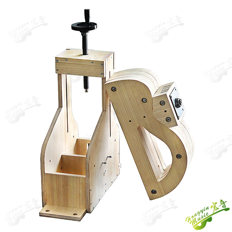 Guitar solid wood veneer side plate bending mold manual guitar tool hot bending heating bending machine mold customized