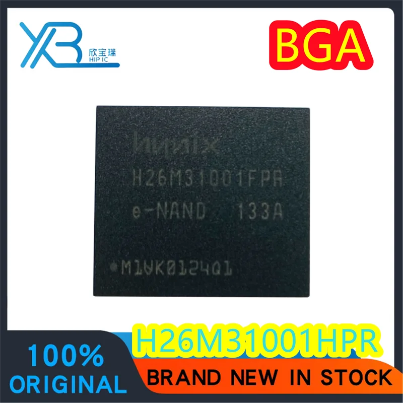 

(2/30 pieces) H26M31001HPR 4G 4.5 version BGA153 ball EMMC font chip brand new original spot delivery fast batch discount