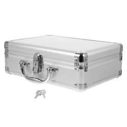 Suitcase Hard Briefcase Instrument Money Aluminum Alloy Portable Workstation Metal