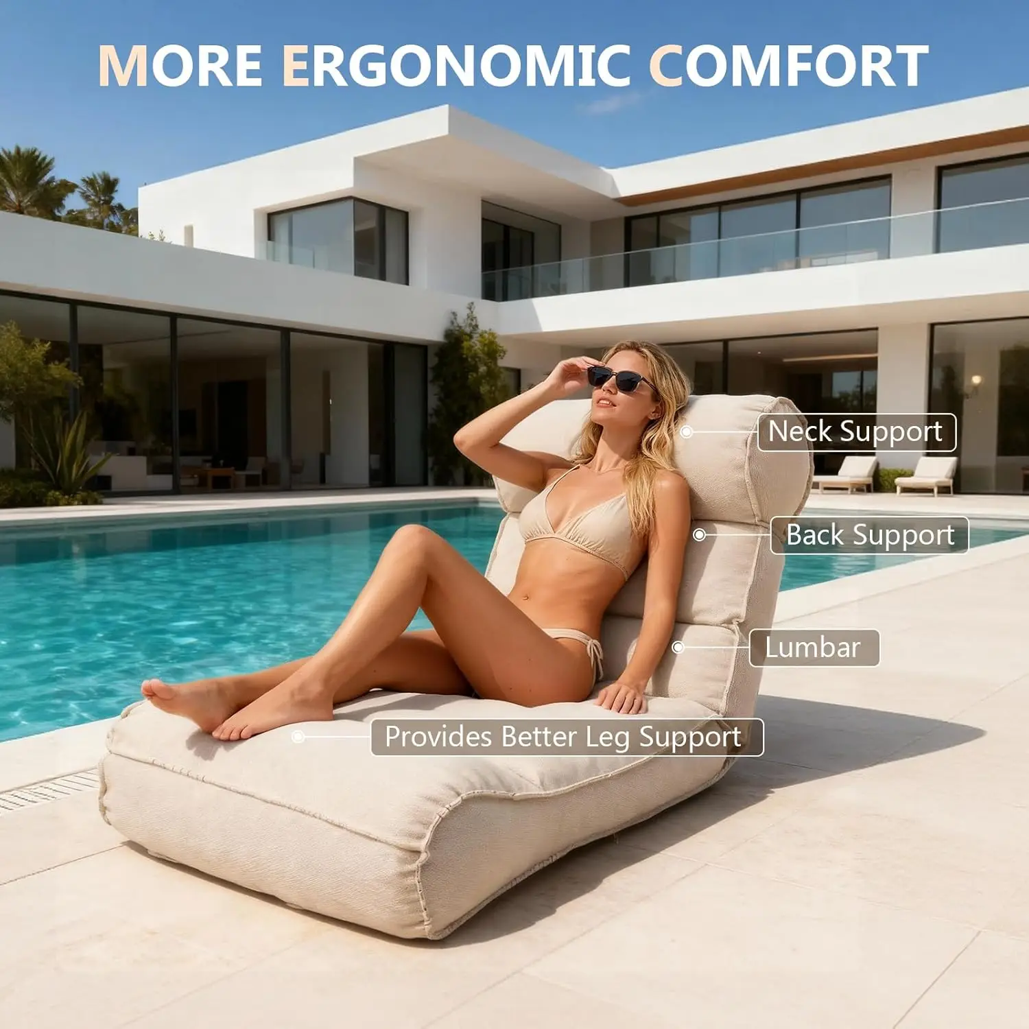 Thumbnail 2 - #4 Trending Adjustable Sun Loungers Right Now