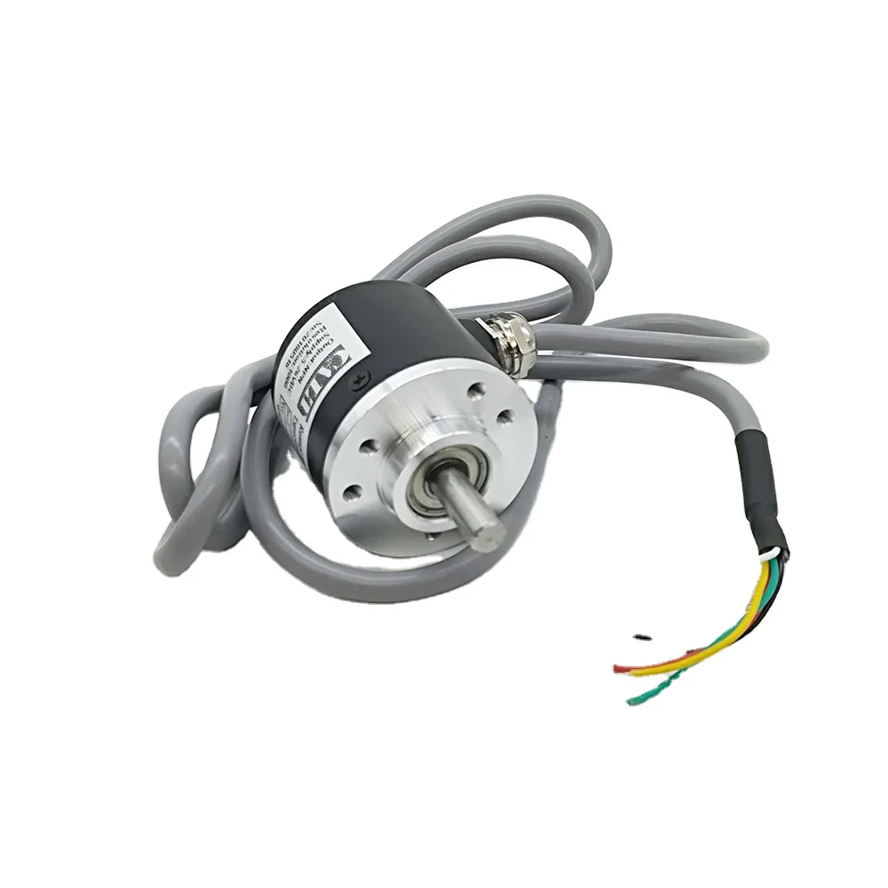 

8mm metal solid shaft NPN optical rotary encoder GHS52-8G1024BMC526 for printing machine