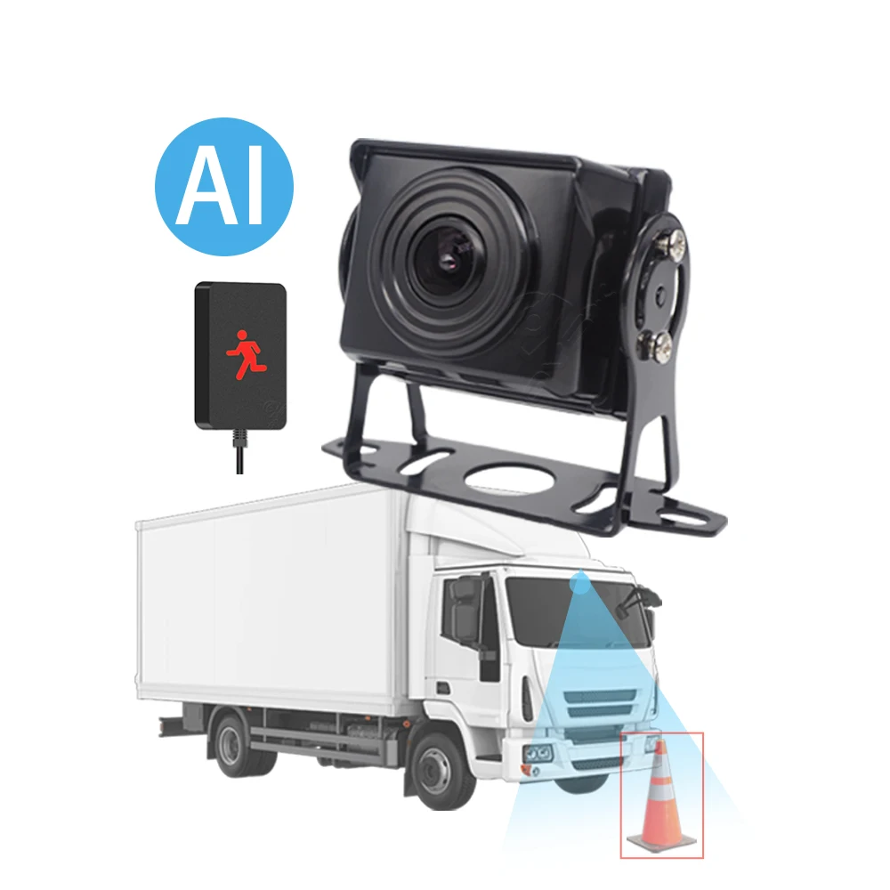 Front Backup  for Truck Bus AHD Image Sensor with Pedestrian Detection Blind Spot System Rear View Reverse Side