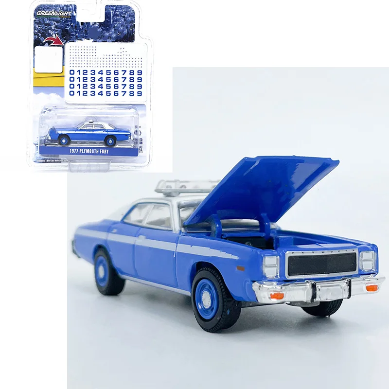 1:64 Scale Simulation Alloy Blue White Car Model Static Car Model Simulation Car Repair Decoration Boy Gift Souvenir Collection