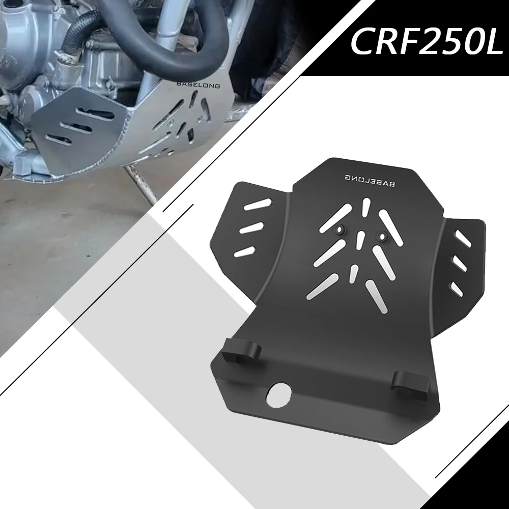 CRF 250L Under Engine Protection Cover For HONDA CRF250L 2013-2020 2019 Motorcycle Accessories CNC Skid Plate Bash Frame Guard