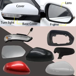 Car Reversing Mirror Assembly Cover Turn Light lamp Rearview Lens Frame For Mg ZS For Shanghai Mg Suv 2017 2018 2019