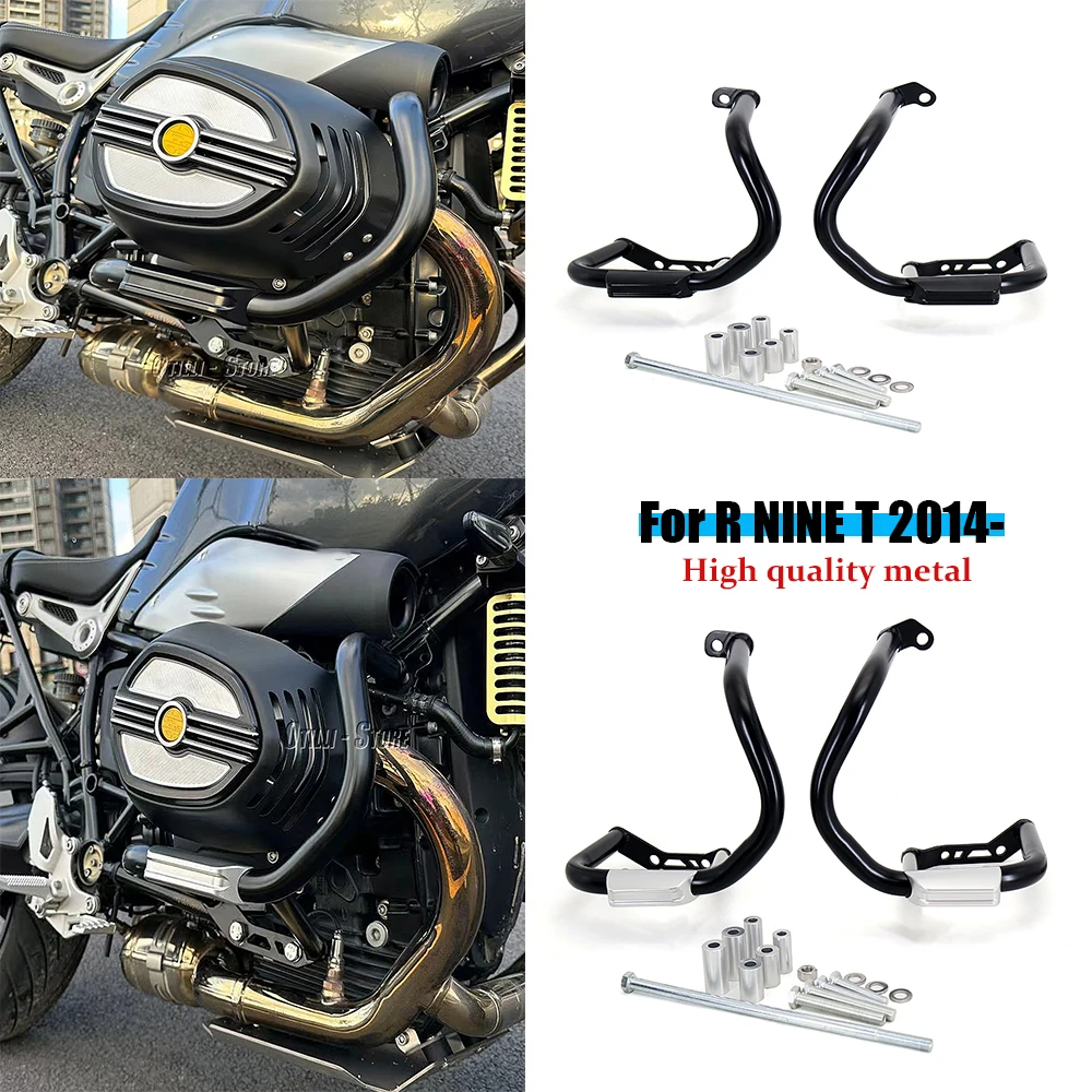 Motorcycle Engine Guard Bumper Highway Crash Bar Fit For BMW R9T RNINET Pure R NINET NineT Racer R NINE T Scramble Urban r9t