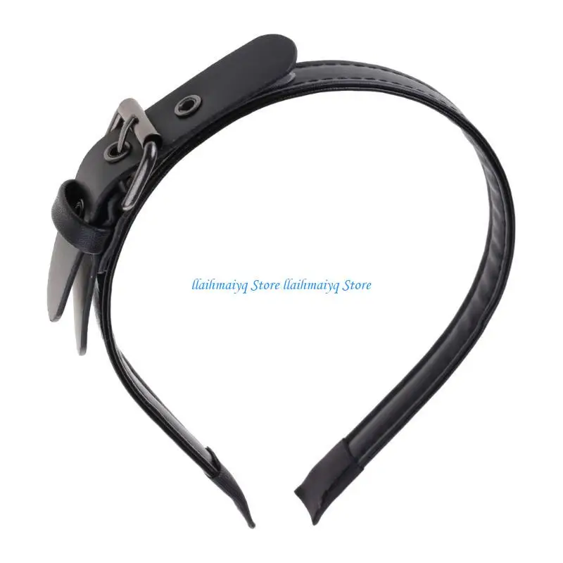 573B بو الجلود عقال فاسق عقال روك عقال Steampunk مشبك معدني عقال