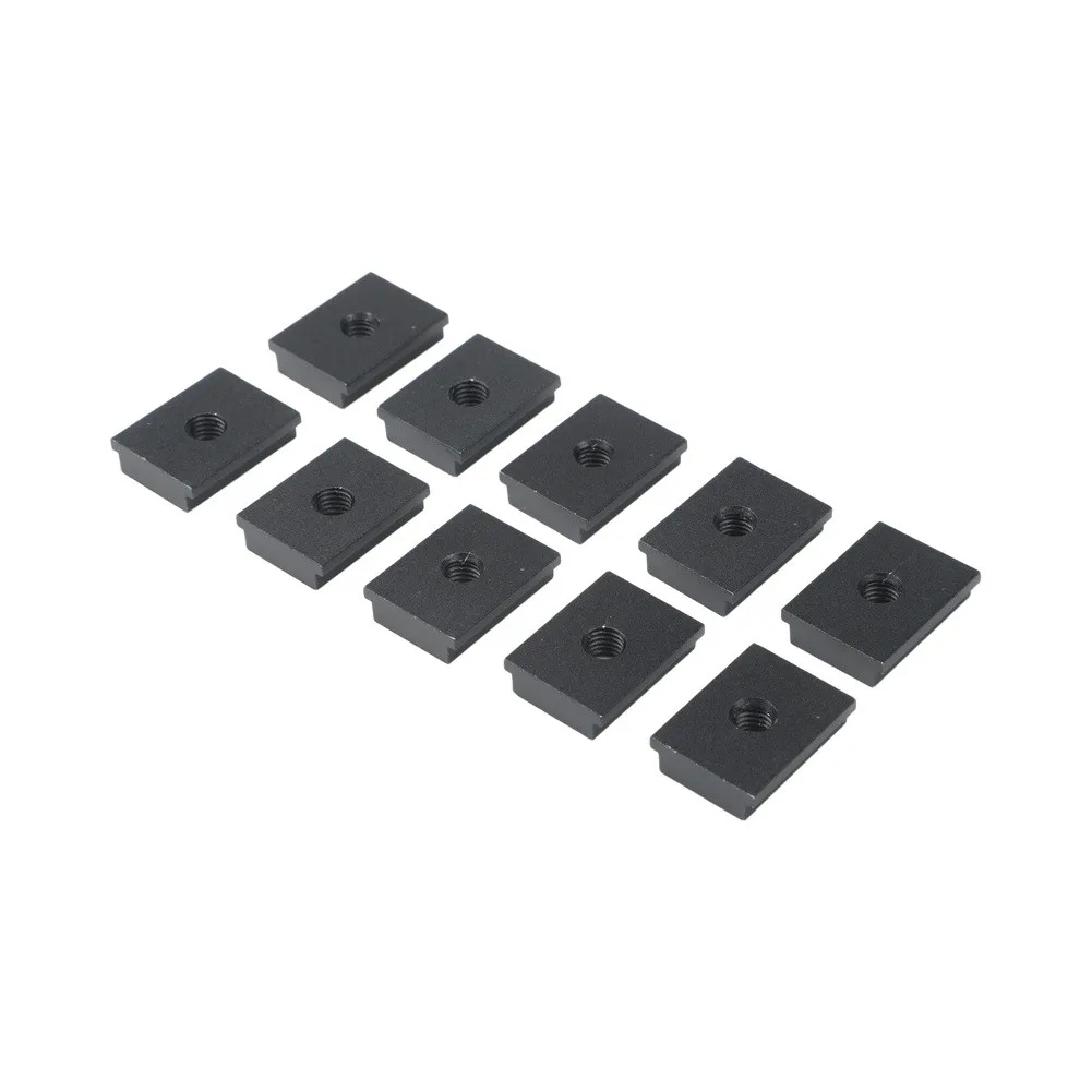 10pcs M8 for t Track Sliders Aluminum for t Slot Nuts Replacement Parts For Woodworking for table Saw Drill Accessories