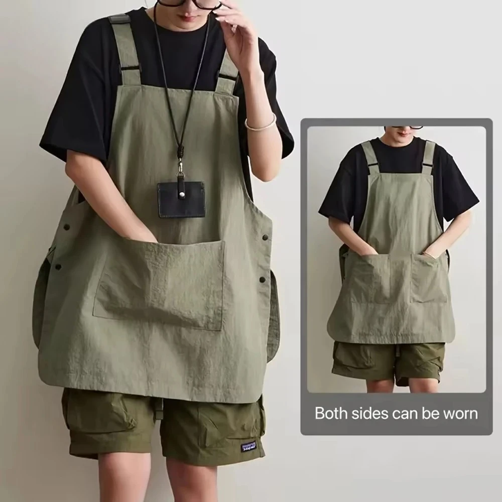 

Waterproof Outdoor Barber, Coffee Shop, Catering Workwear Apron, Unisex Household Kitchen Workwear Home Cleaning