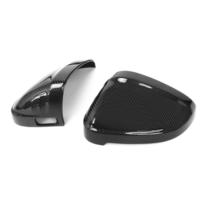 B9 Pure Carbon Fiber Side Mirror Covers forA4 A4L 2016-2018 A5 S5 2016+  with lane Assist Mirror Cover