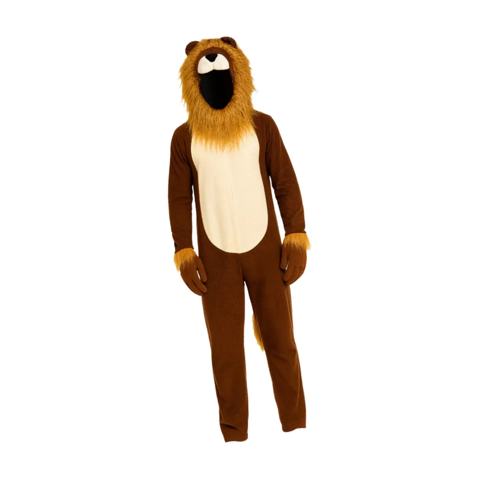 Halloween Lion Costume for Adults Performance Festival Funny Role Play Clothes