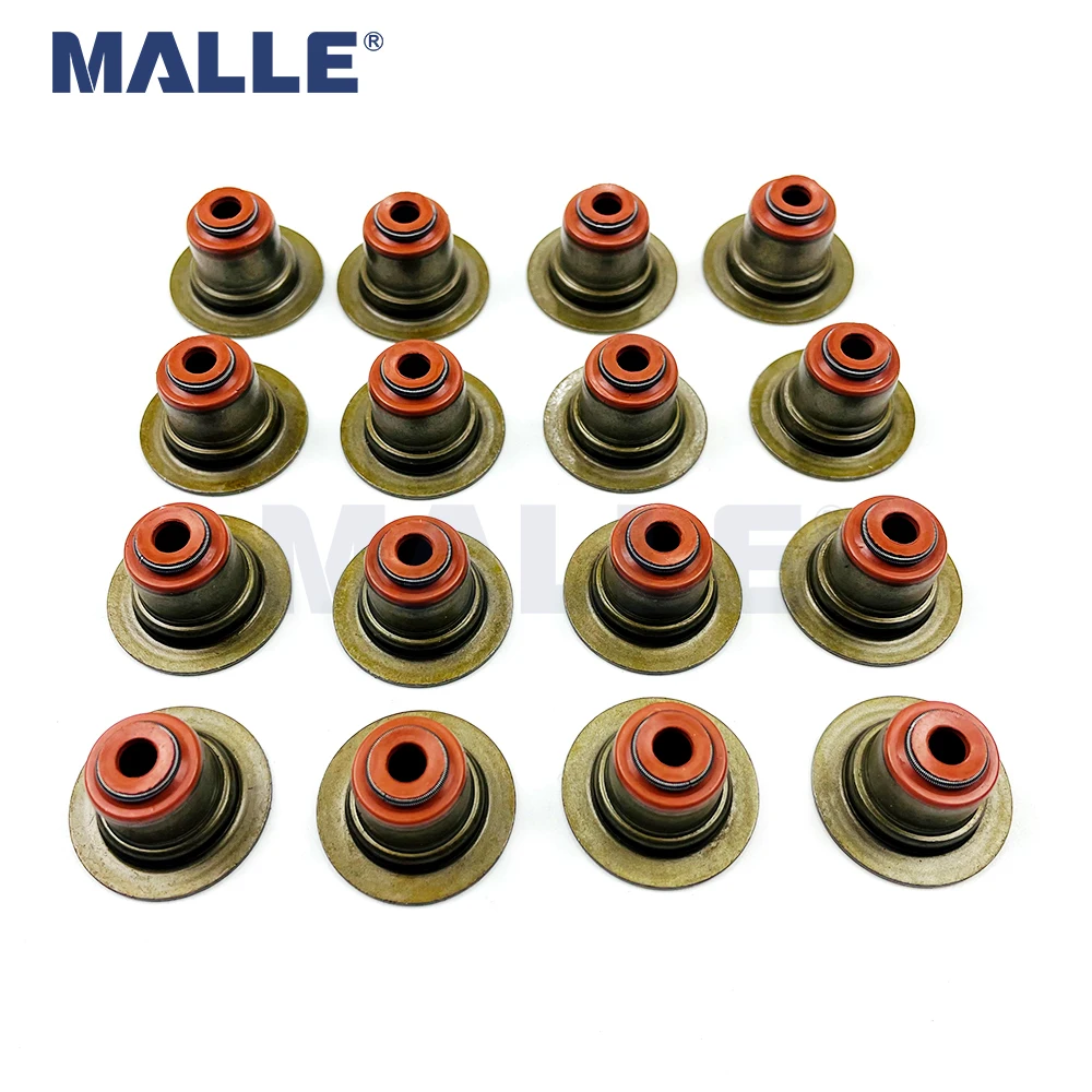 Valve Stem Oil Seal Kit For Buick L91 Excelle 1.6 Chevrolet Aveo Lanos KALOS Hatchback T200 1.6 LACETTI Car Accessories 96353035