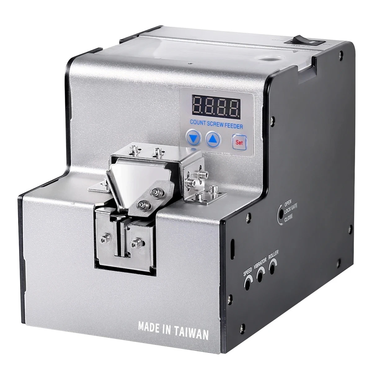 Digital Silver AT-1050 Automatic Screw Driver Machine Feeder with Auto Screw Feeding System for Factory Assembly Lines