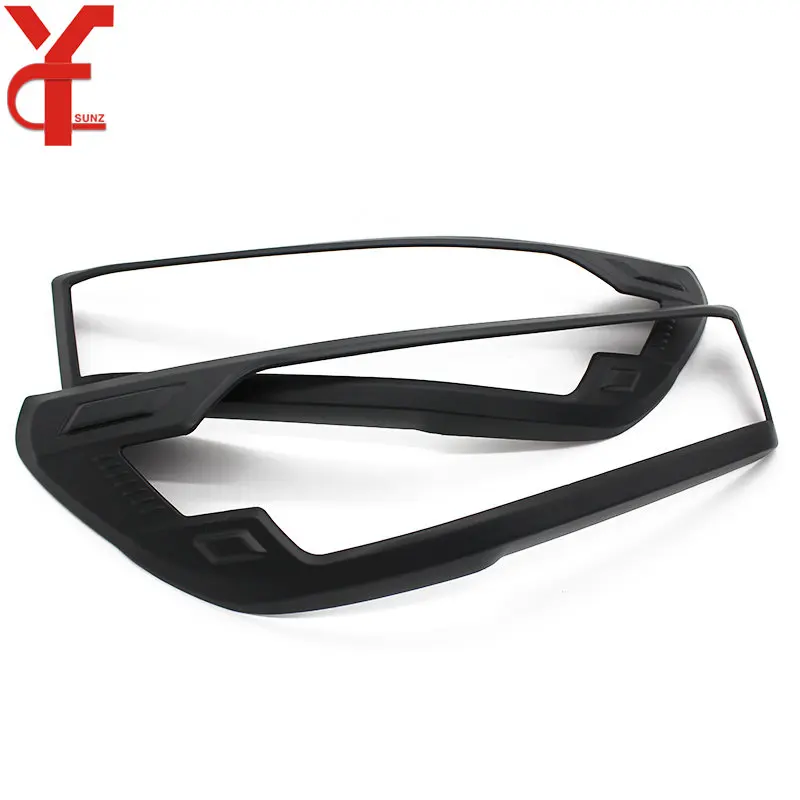ABS Headlight Cover For Toyota Hilux Revo 4x2 2021 2022 2023 Head Lamp Lights Hoods Car Accessories YCSUNZ