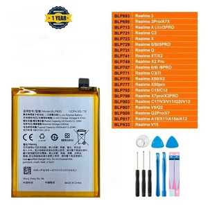 BLP729 BLP731 BLP741 BLP757 Baterai Ponsel untuk Oppo Realme C1 C2 C3 C3i 3 3i 5 5i 5S 6 6S 8 8i C11 C12 C15 C25s C31 C35 Pro 8 baterai realme c3 penjualan terbaik - №