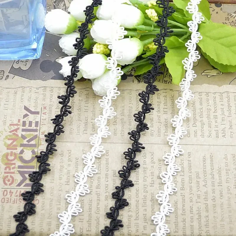 

5Meters/196.85In Per Pack of New Fashion Clothing Accessories Lace for Women's Dresses, Exquisite Party Headwear with Double-Sid