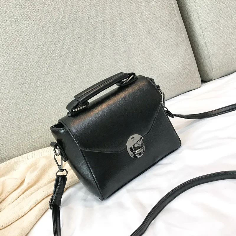 Kleine Quadratische Taschen Für Frauen Mode Einfarbig Designer Umhängetasche Umhängetasche Vintage PU Leder Handtaschen Weiblichen Beutel Bolsa – Detail 20