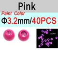 3.2mm Rosa 40 piezas