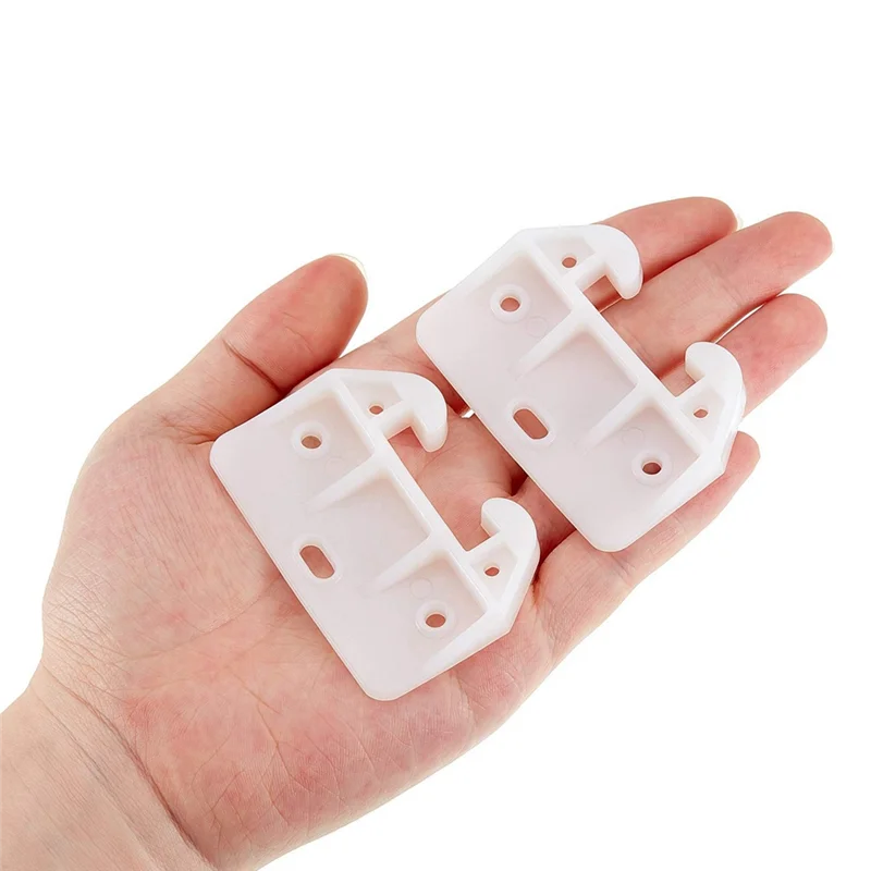 A83I-1Set Drawer Track Guides Drawer Guides Drawer Slides Plastic Replacement For Dressers, Hutches