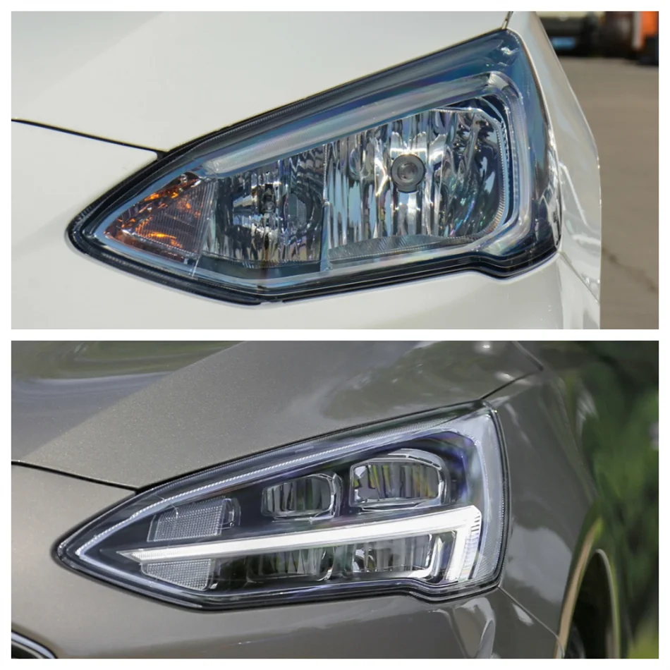 

For Ford Focus 2019 2020 Car Front Headlight Lens Cover Lampcover Caps Headlight Cap