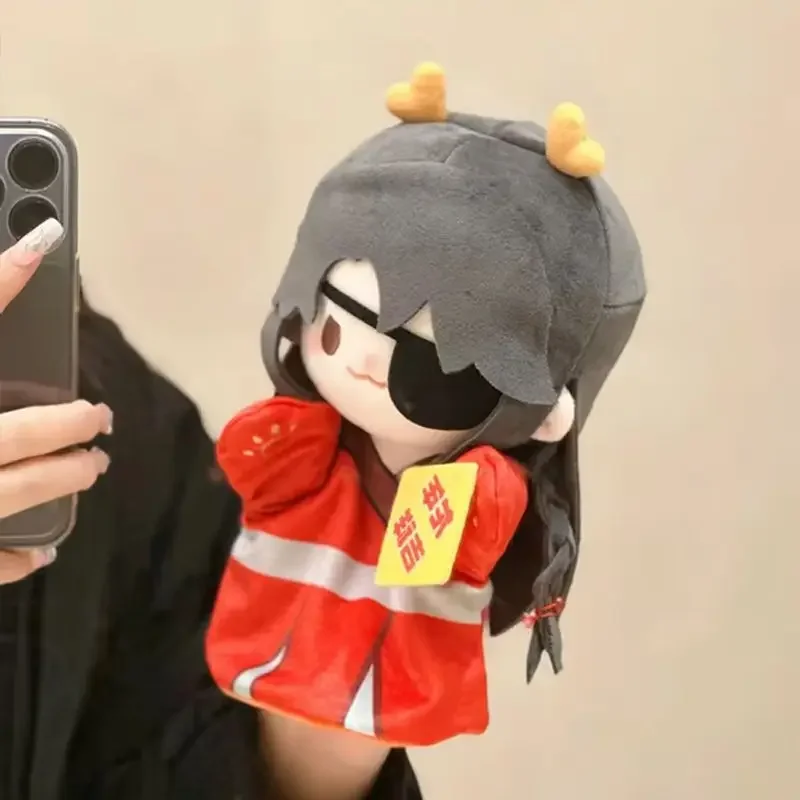 20cm Lalka Ręczna Wypchana Anime Tian Guan Ci Fu Xie Lian Hua Cheng Push Lalka Zabawki dla Dzieci Dorośli Kreskówka Śliczne Przyjaciele Prezent