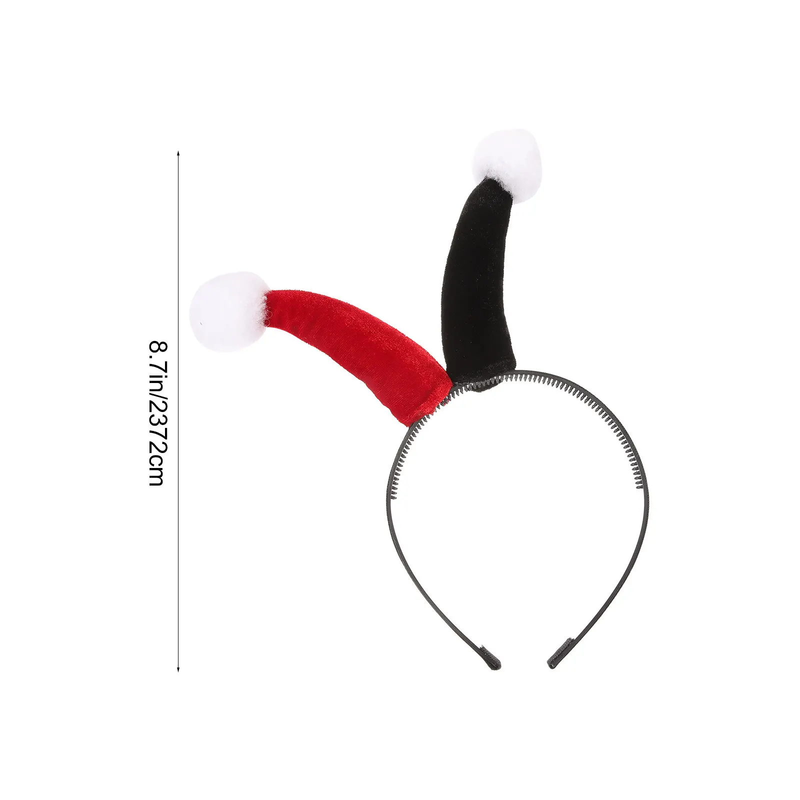 1세트 광대 의상 액세서리 머리띠 마스크 스타킹 천 소재 어린이 할로윈 파티 코스프레 소품 할로윈 의류