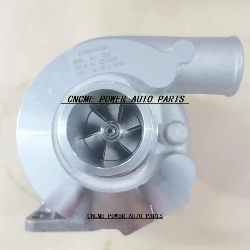 

TURBO TD03-07T-06 49131-05500 49131-02531 49131-05510 504374795 For Iveco Agricultural For KUBOTA-BOBCAT Tractor F5C V2003 3.0L