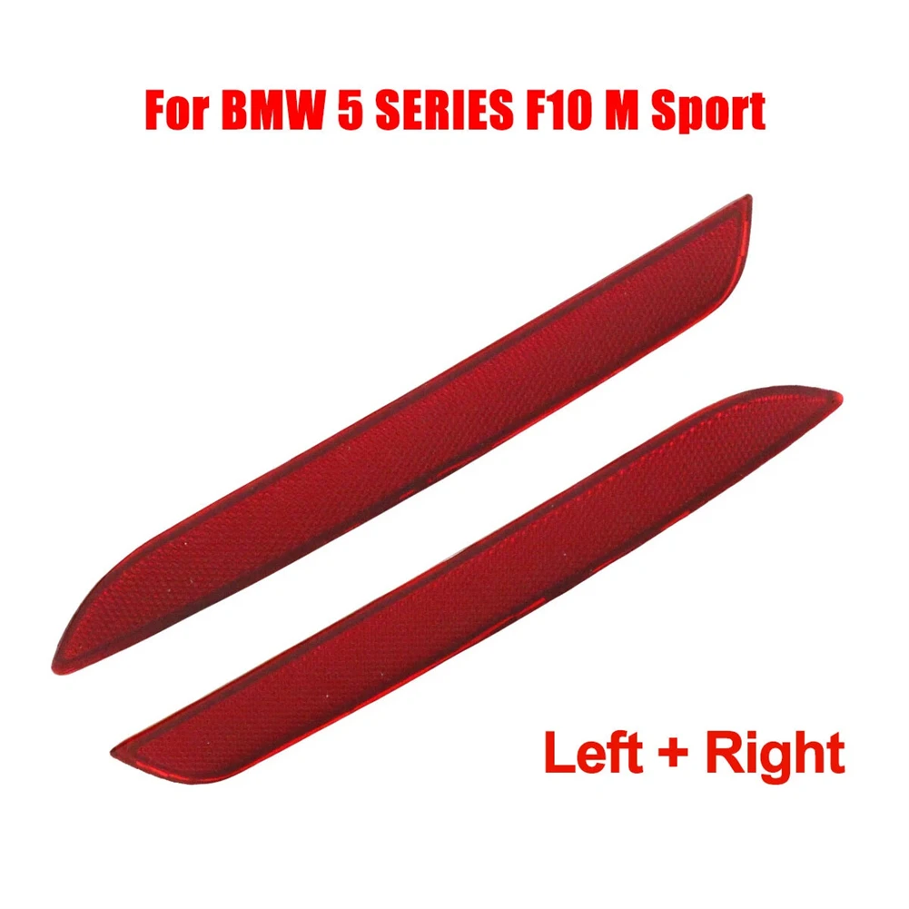 Suitable For BMW 2009-2016 5 Series M Version F10 Rear Bumper Side Light Reflector 63147842955 63147842956