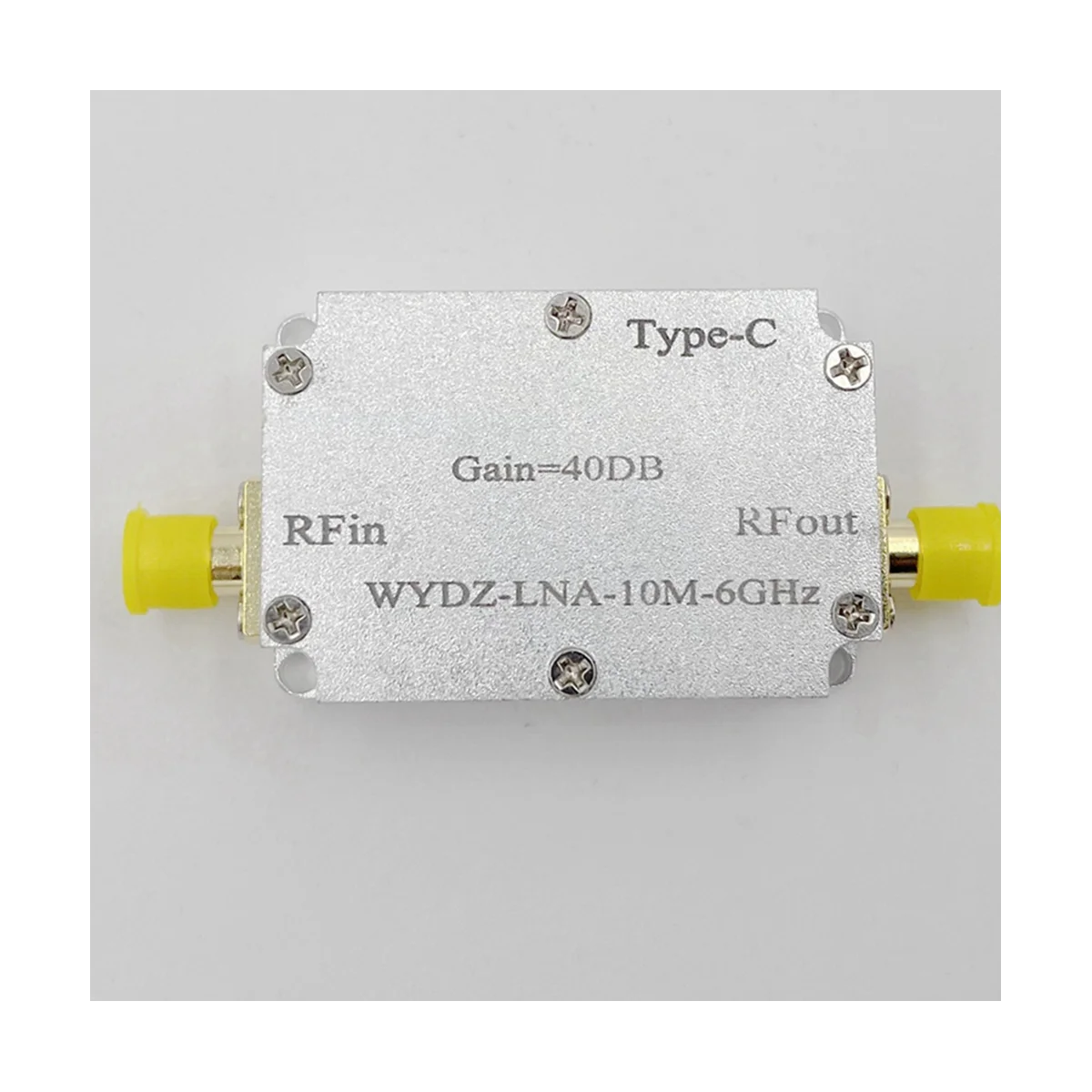 10M-6Ghz Low Noise Amplifier Gain LNA RF Signal for FM Radio(40DB)