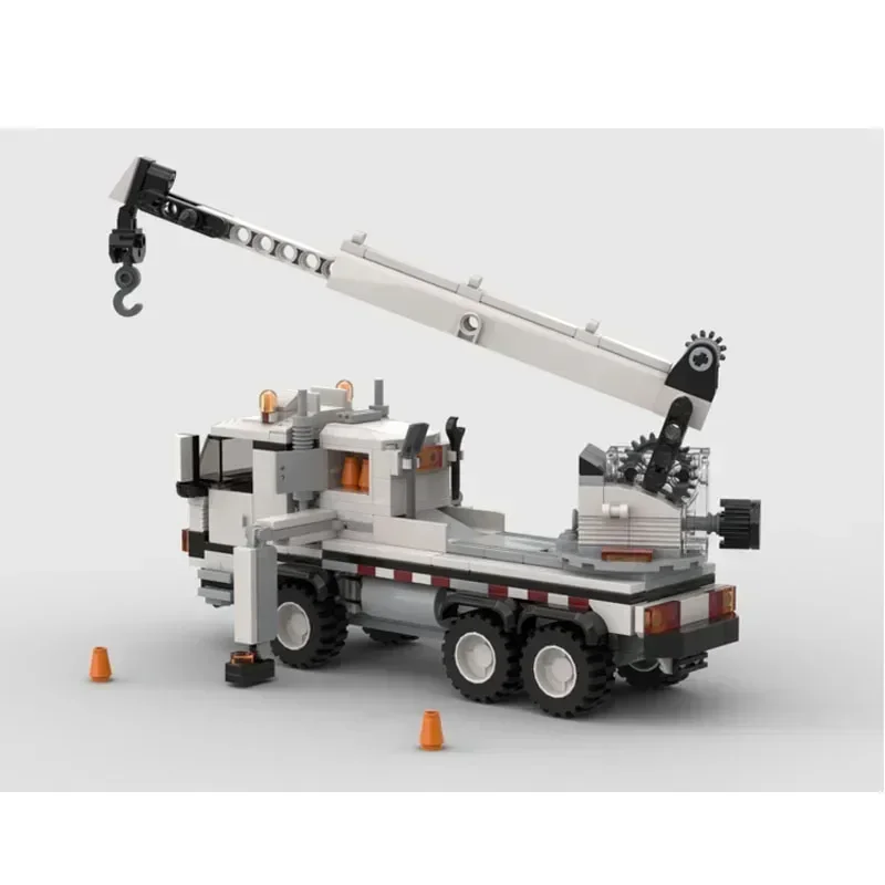 

MOC-63966City Cargo Heavy DutyCrane Truck Building Blocks Model339PartsMOC Creative Boys Kids Birthday Building Blocks Toy Gifts