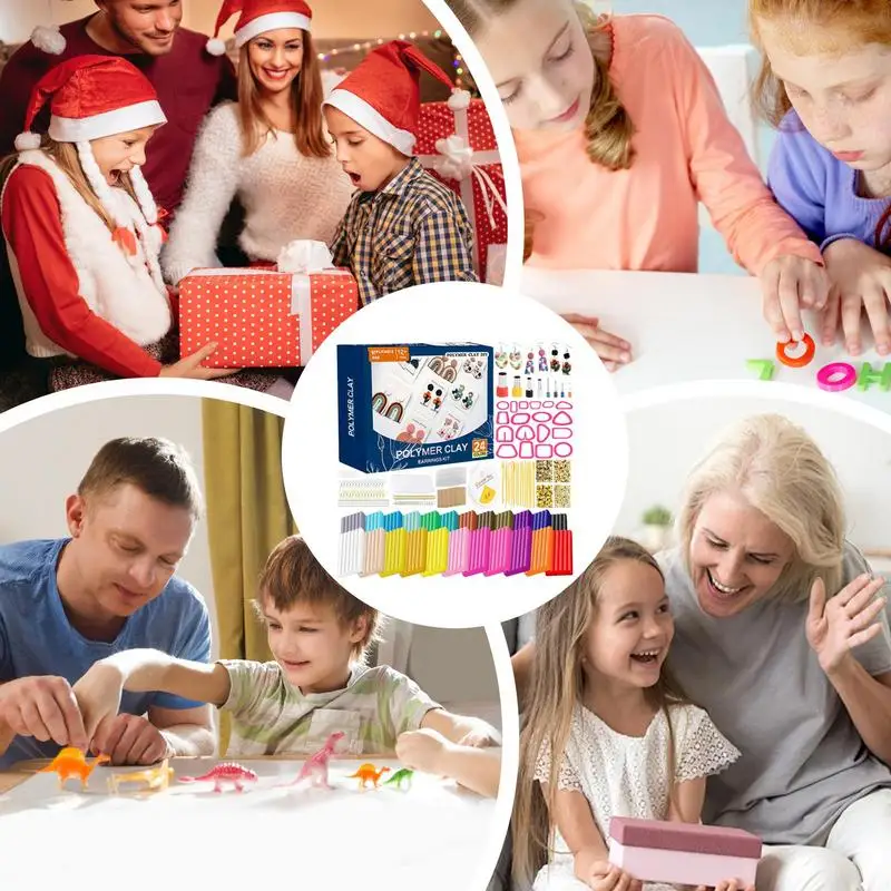 Clay Earring Kit 148X Clay Earrings Kit Crafts Clay Tools And Earring Accessories Jewelry Making Supplies For Teen Girls