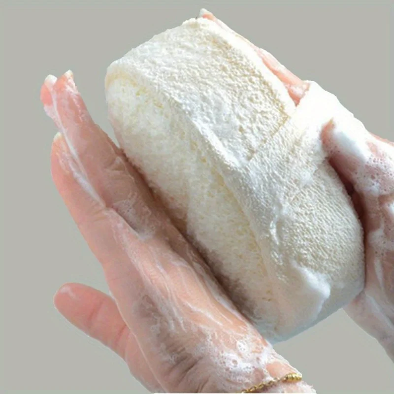 Natural Loofah Sponge Bath Bomb Exfoliating Bath Rub Bath Rub Back Artifact Toiletries,Cleanse Dead or Dry Skin,Skin-friendly