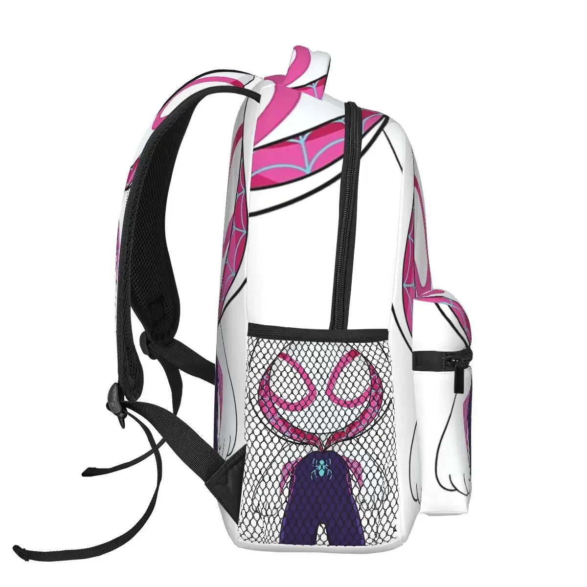 Cute Spider Ghost, Baby Spidey Girl, Grl Pwr Backpacks Boys Girls Bookbag Students School Bag Cartoon Kids Rucksack Shoulder Bag