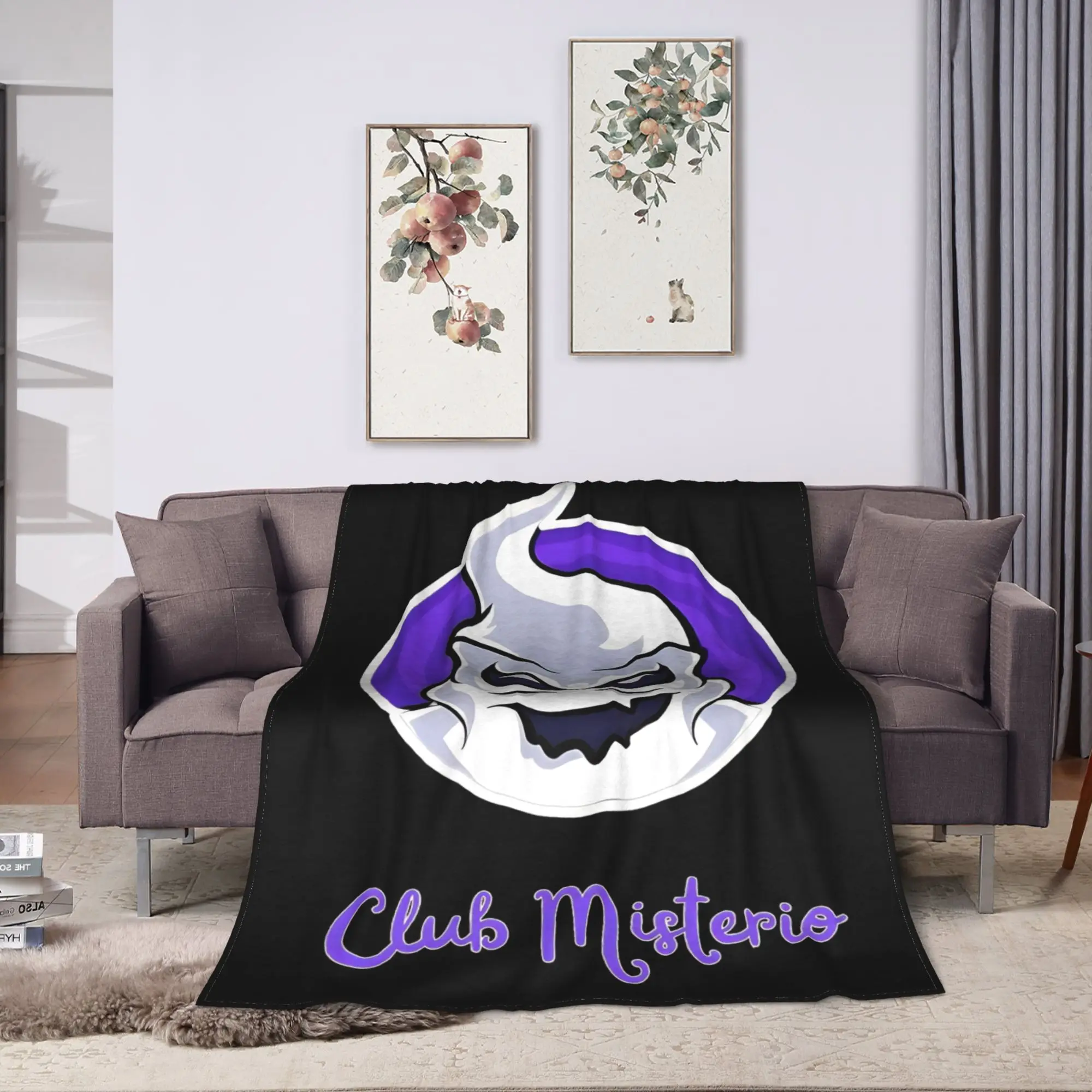 Fede V-Vigevani Blanket Quality Soft Club Misterios Throw Blanket Spring Camping Bedroom Novelty Bedspread