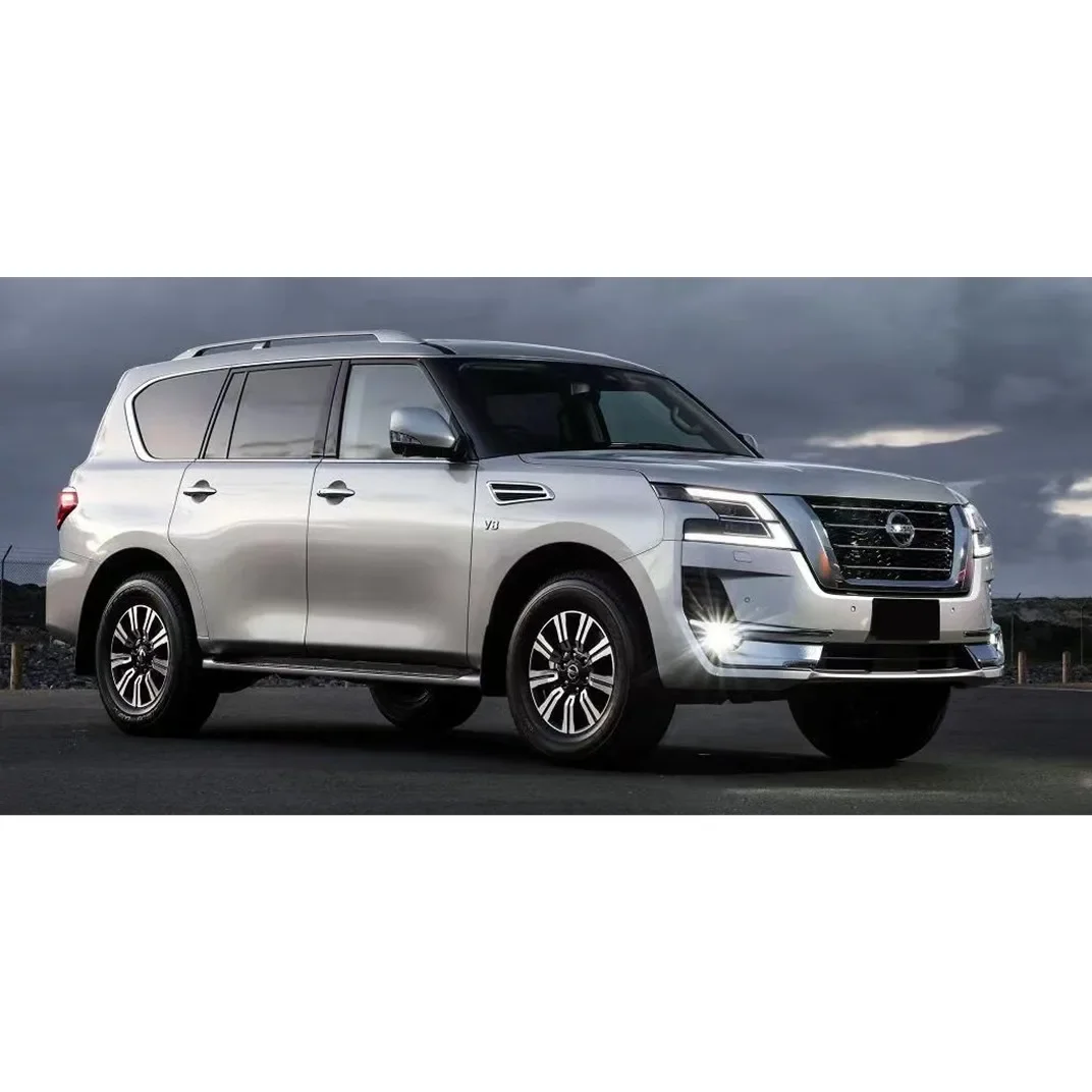 

Old to new body kit For Nissan Patrol Y62 2010-2019 Upgrade 2020 Front Rear Bumper Fender hood Headlights Taillights rear door