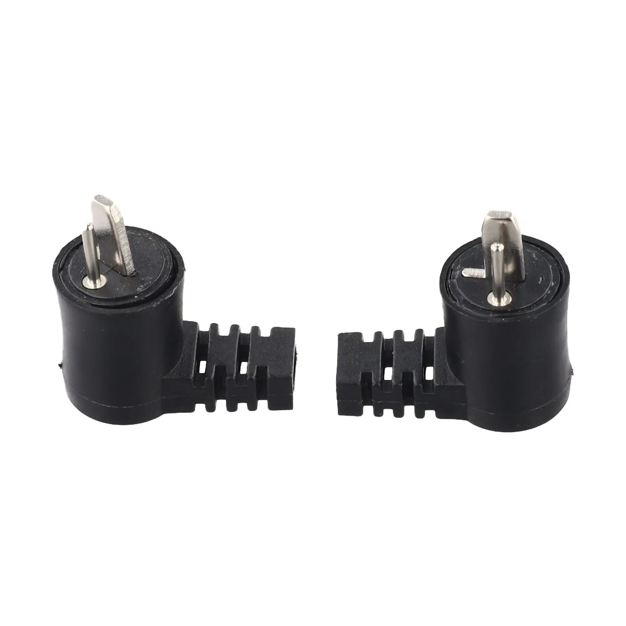 for terminate Loudspeaker Cables with 2 Pin DIN Right Angle for hifi Speaker Cable Audio Screw Connector (Pack of Two)