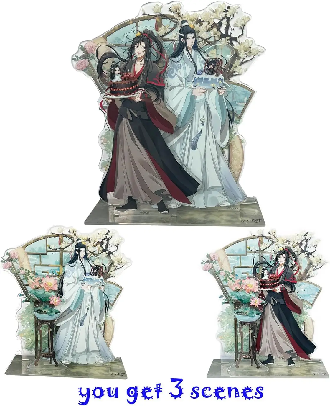 Standing Model Acrylic Standee Officially Licensed Collectible The Untamed Wei Wuxian LAN Wangji Figure