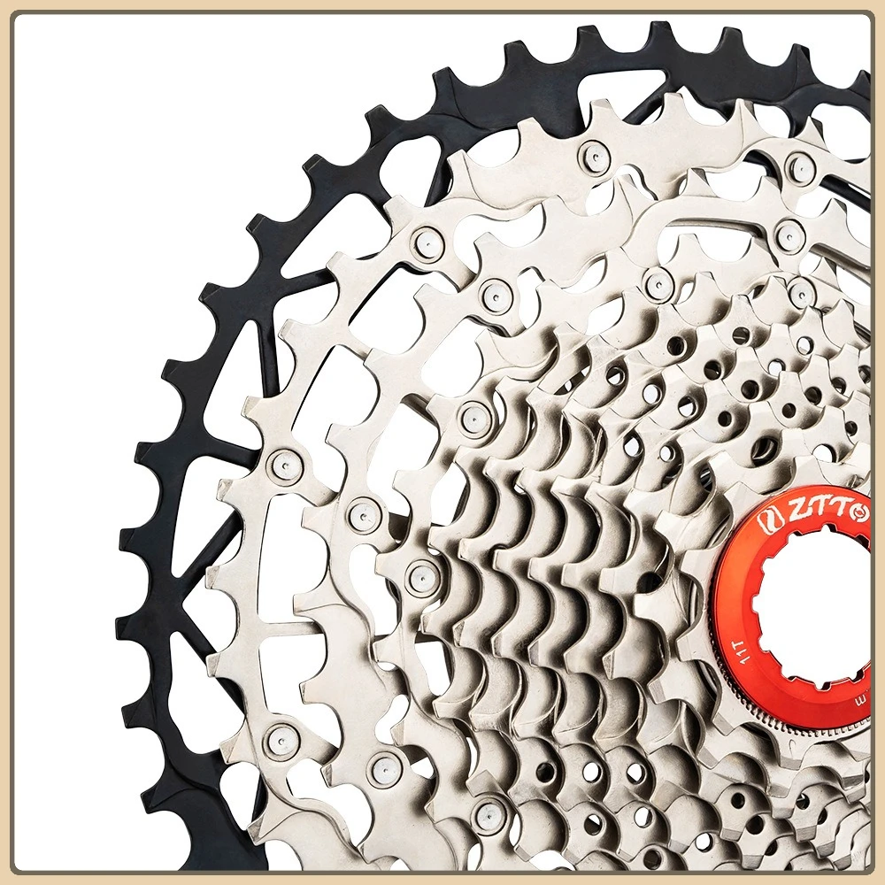 

ZTTO Mountain Bike Cassette 12-Speed 39/40/42/45/46/48/50/52T HG Freehub Body High-quality Steel Ultra-light Bicycle Accessories