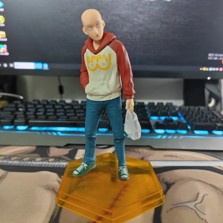 19 Cm Anime ONE PUNCH-MAN Figure Garou Genos Tatsumaki Movable Saitama Prefecture PVC Action Figure Model Collectible Model Toy