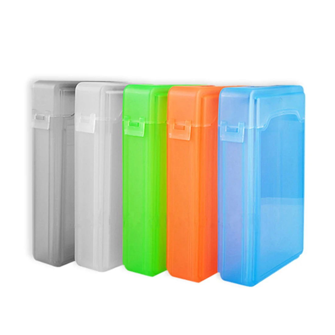A1041Z~5 PCS 3.5 Inch Portable IDE Sata HDD External Case Hard Drive Case Hard Case PP Protection Case