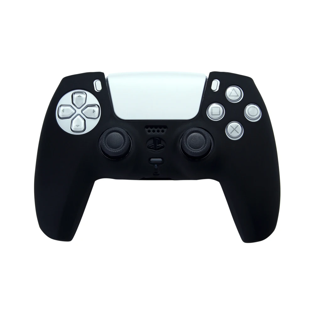 Silicone Rubber Case Controller Skin Plastic Housing Shell Gamepads Joystick Cap Thumbsticks For Sony Playstation 5 PS5