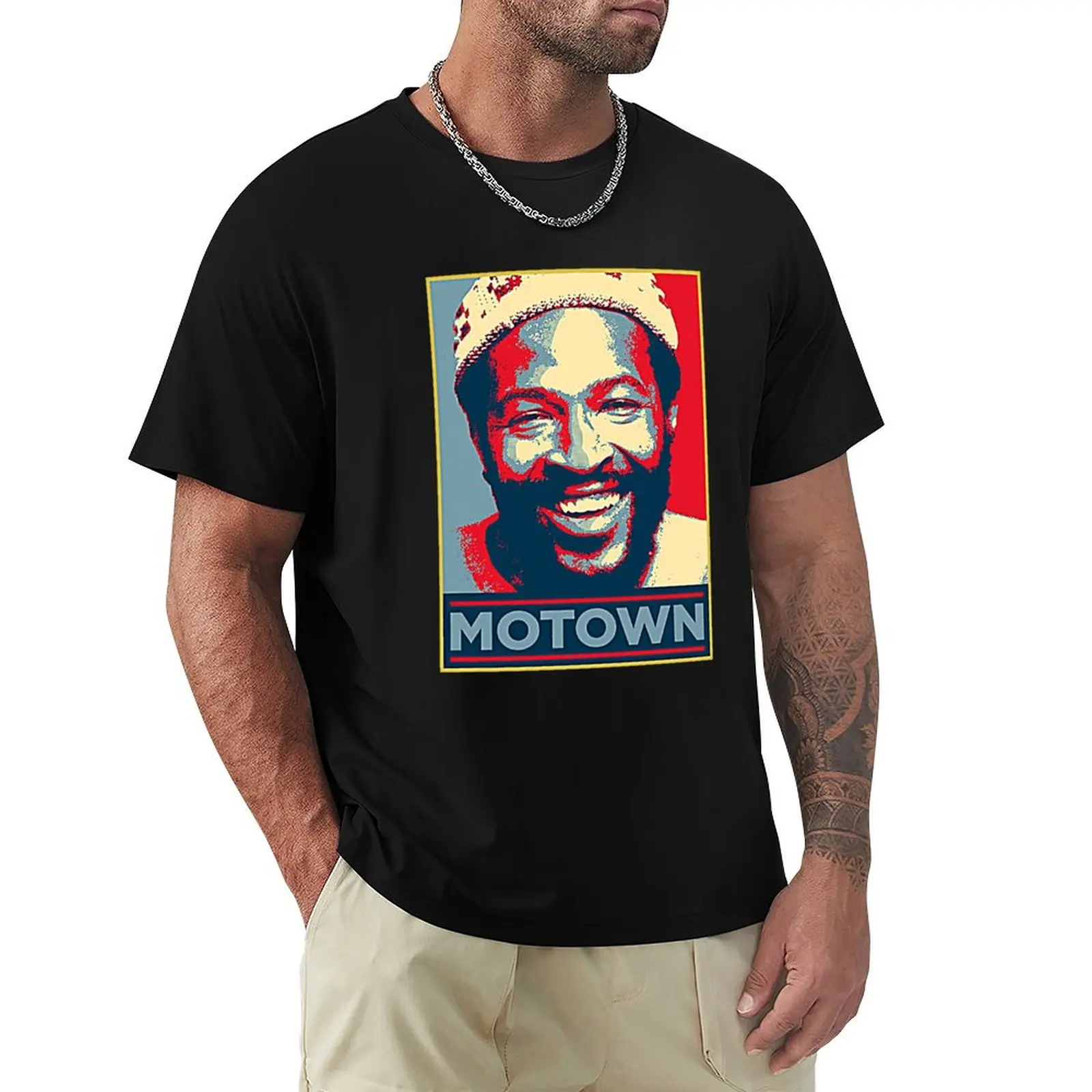 Motown T-Shirt T-Shirt sweat tops oversized men clothings