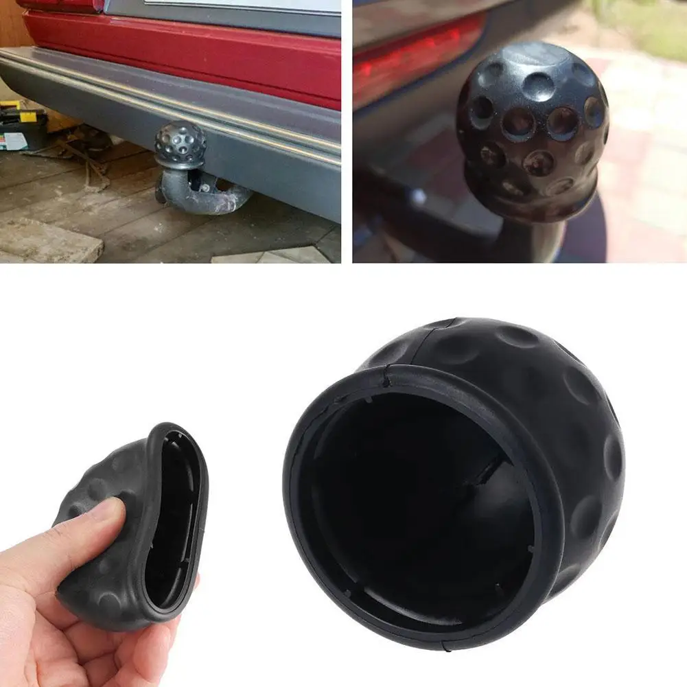 

50mm Rubber Traction Tow Bar Ball Cover Ball Hood For Trailer Repair Car Tool Protect Alkali Rubber Acid Resistance Accesso Y2S1