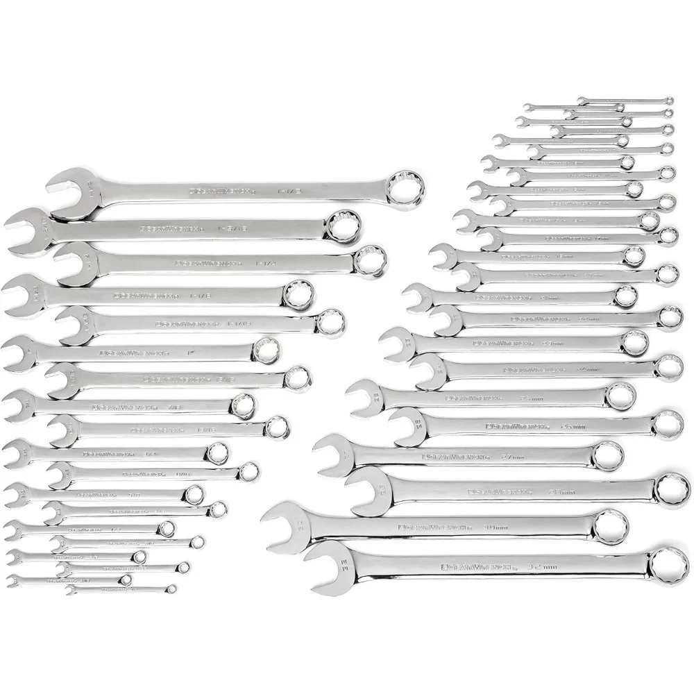 

44 Pc. Master Combination Wrench Set, Metric/SAE - 81919